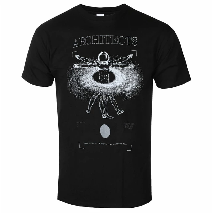 Men's T-shirt Architects - Vitruvian - Black - KINGS ROAD 3 Men's T-shirt Architects - Vitruvian - Black - KINGS ROAD