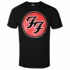 Men's T-shirt Foo Fighters - FF Logo - ROCK OFF 1 Men's T-shirt Foo Fighters - FF Logo - ROCK OFF -Men T-Shirts Online Store xas017