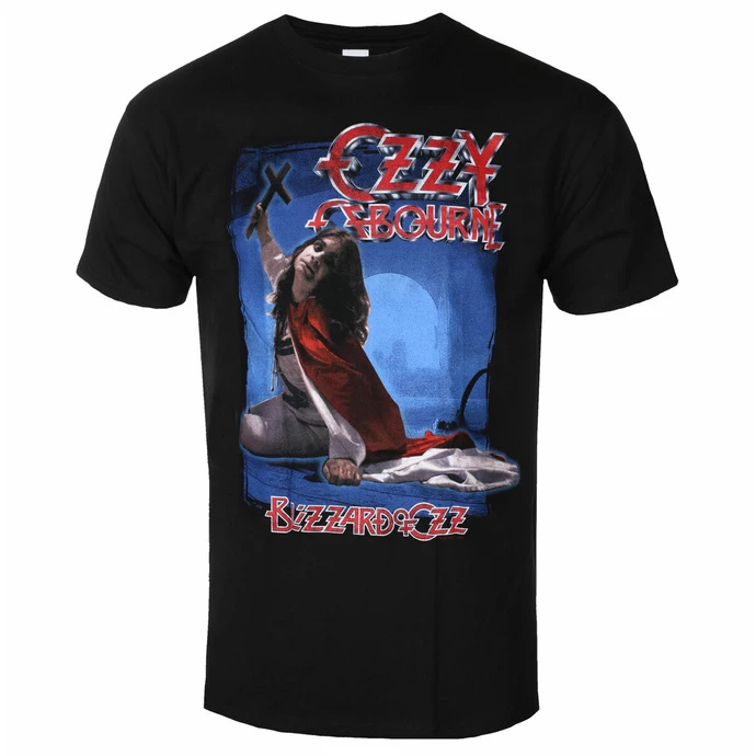 Men's T-shirt Ozzy Osbourne - Blizzard Of Ozz Tracklist - ROCK OFF 3 Men's T-shirt Ozzy Osbourne - Blizzard Of Ozz Tracklist - ROCK OFF