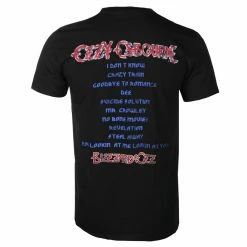 Men's T-shirt Ozzy Osbourne - Blizzard Of Ozz Tracklist - ROCK OFF 5 Men's T-shirt Ozzy Osbourne - Blizzard Of Ozz Tracklist - ROCK OFF -Men T-Shirts Online Store xas023