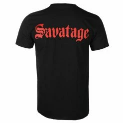 Men's T-shirt SAVATAGE - THE DUNGEONS ARE CALLING - BLACK - PLASTIC HEAD -Men T-Shirts Online Store xcv006