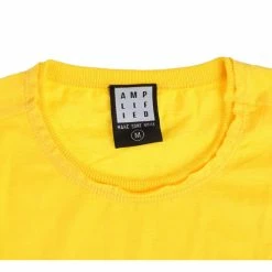 Men's T-shirt QUEEN - LINE ART CREST - YELLOW RAVEN - AMPLIFIED -Men T-Shirts Online Store zav210 009